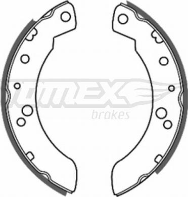 TOMEX brakes TX 20-33 - Komplet kočnica, bubanj kočnice www.molydon.hr