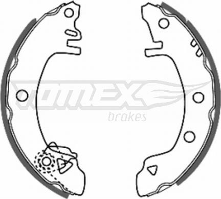 TOMEX brakes TX 20-32 - Komplet kočnica, bubanj kočnice www.molydon.hr