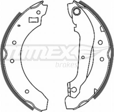 TOMEX brakes TX 20-21 - Komplet kočnica, bubanj kočnice www.molydon.hr