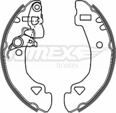 TOMEX brakes TX 20-27 - Komplet kočnica, bubanj kočnice www.molydon.hr