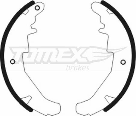 TOMEX brakes TX 20-76 - Komplet kočnica, bubanj kočnice www.molydon.hr