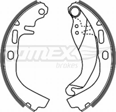 TOMEX brakes TX 20-77 - Komplet kočnica, bubanj kočnice www.molydon.hr