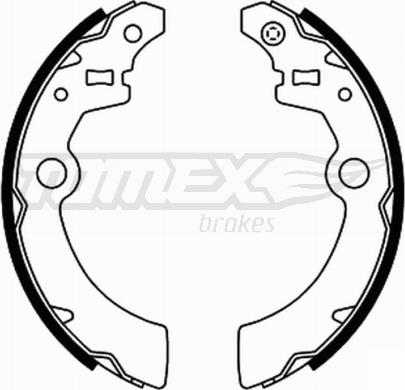 TOMEX brakes TX 21-91 - Komplet kočnica, bubanj kočnice www.molydon.hr