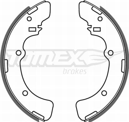 TOMEX brakes TX 21-45 - Komplet kočnica, bubanj kočnice www.molydon.hr