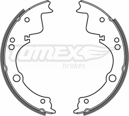 TOMEX brakes TX 21-40 - Komplet kočnica, bubanj kočnice www.molydon.hr