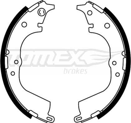 TOMEX brakes TX 21-55 - Komplet kočnica, bubanj kočnice www.molydon.hr