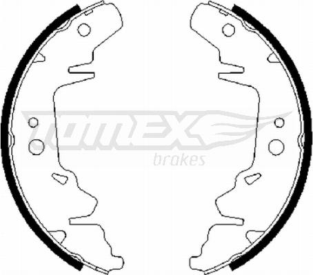 TOMEX brakes TX 21-64 - Komplet kočnica, bubanj kočnice www.molydon.hr