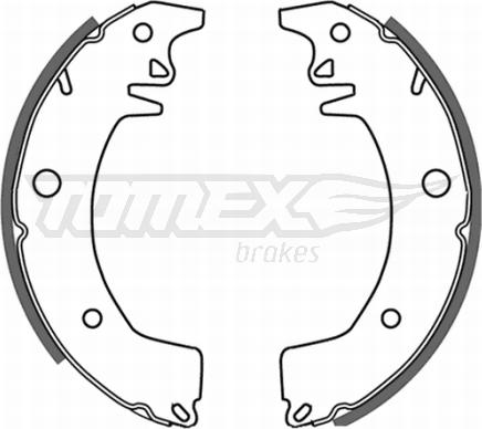 TOMEX brakes TX 21-03 - Komplet kočnica, bubanj kočnice www.molydon.hr