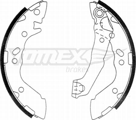 TOMEX brakes TX 21-14 - Komplet kočnica, bubanj kočnice www.molydon.hr