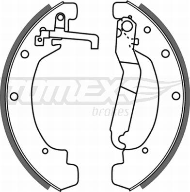 TOMEX brakes TX 21-12 - Komplet kočnica, bubanj kočnice www.molydon.hr