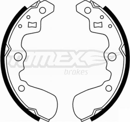 TOMEX brakes TX 21-89 - Komplet kočnica, bubanj kočnice www.molydon.hr