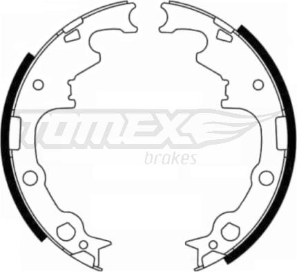 TOMEX brakes TX 21-80 - Komplet kočnica, bubanj kočnice www.molydon.hr