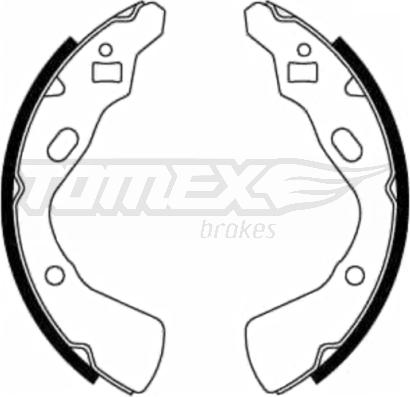 TOMEX brakes TX 21-83 - Komplet kočnica, bubanj kočnice www.molydon.hr