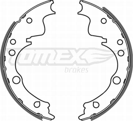 TOMEX brakes TX 21-39 - Komplet kočnica, bubanj kočnice www.molydon.hr