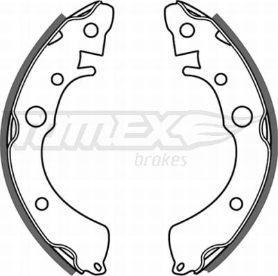 TOMEX brakes TX 21-35 - Komplet kočnica, bubanj kočnice www.molydon.hr