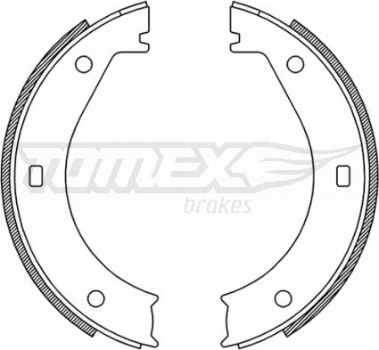 TOMEX brakes TX 21-25 - Komplet kočnica, bubanj kočnice www.molydon.hr