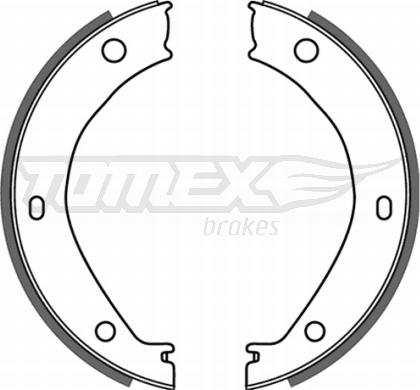 TOMEX brakes TX 21-26 - Komplet kočnica, bubanj kočnice www.molydon.hr