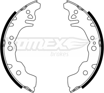 TOMEX brakes TX 23-08 - Komplet kočnica, bubanj kočnice www.molydon.hr