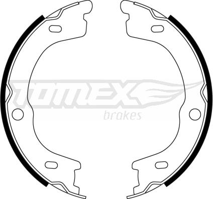 TOMEX brakes TX 23-13 - Komplet kočnica, bubanj kočnice www.molydon.hr