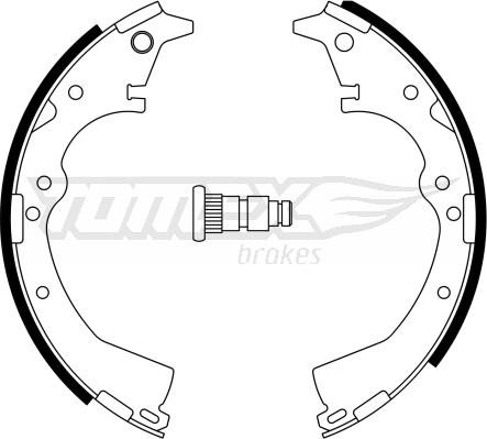 TOMEX brakes TX 23-36 - Komplet kočnica, bubanj kočnice www.molydon.hr