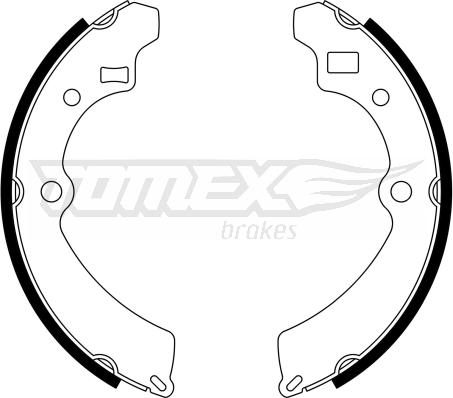 TOMEX brakes TX 23-32 - Komplet kočnica, bubanj kočnice www.molydon.hr