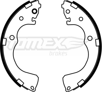 TOMEX brakes TX 22-99 - Komplet kočnica, bubanj kočnice www.molydon.hr