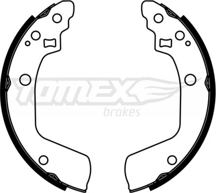 TOMEX brakes TX 22-94 - Komplet kočnica, bubanj kočnice www.molydon.hr