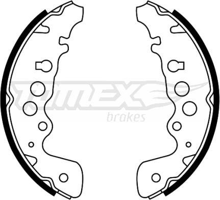 TOMEX brakes TX 22-04 - Komplet kočnica, bubanj kočnice www.molydon.hr