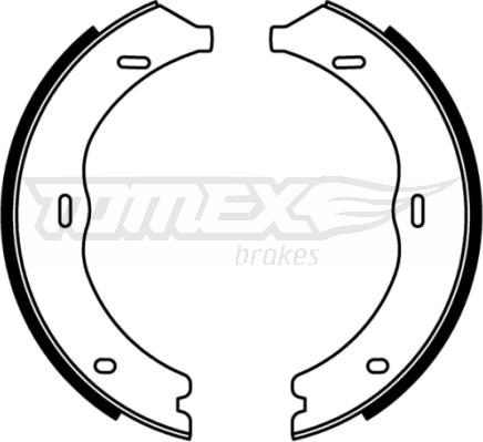 TOMEX brakes TX 22-12 - Komplet kočnica, bubanj kočnice www.molydon.hr