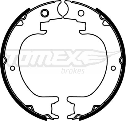 TOMEX brakes TX 22-86 - Komplet kočnica, bubanj kočnice www.molydon.hr