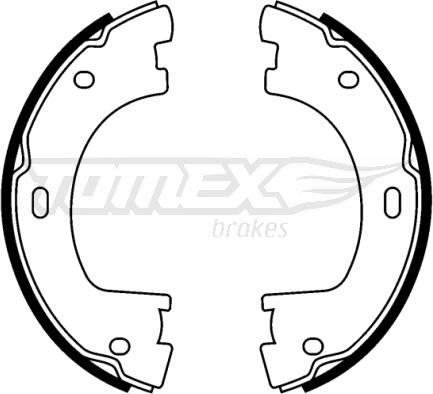 TOMEX brakes TX 22-83 - Komplet kočnica, bubanj kočnice www.molydon.hr