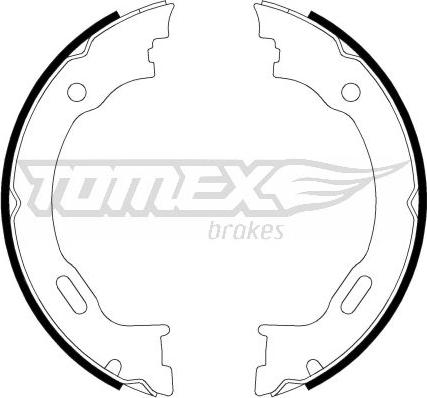 TOMEX brakes TX 22-27 - Komplet kočnica, bubanj kočnice www.molydon.hr