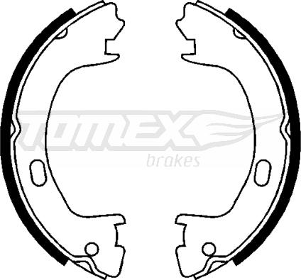 TOMEX brakes TX 22-71 - Komplet kočnica, bubanj kočnice www.molydon.hr