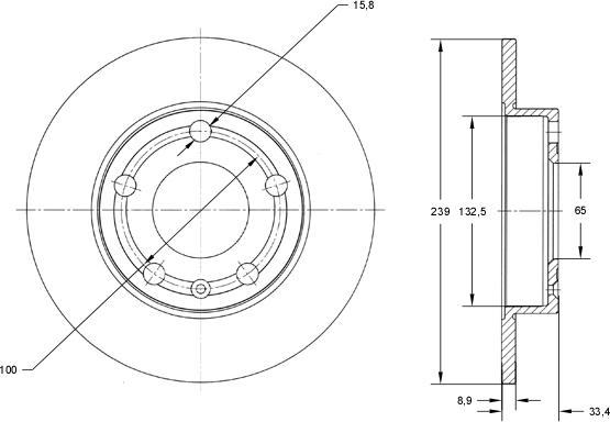 TOMEX brakes TX 73-06 - Kočioni disk www.molydon.hr