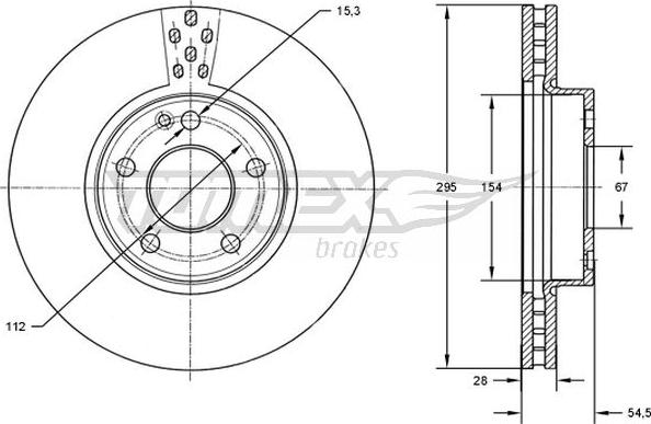 TOMEX brakes TX 72-91 - Kočioni disk www.molydon.hr