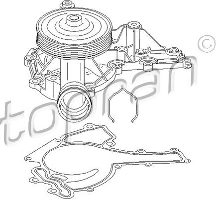 Topran 407 882 - Vodena pumpa www.molydon.hr