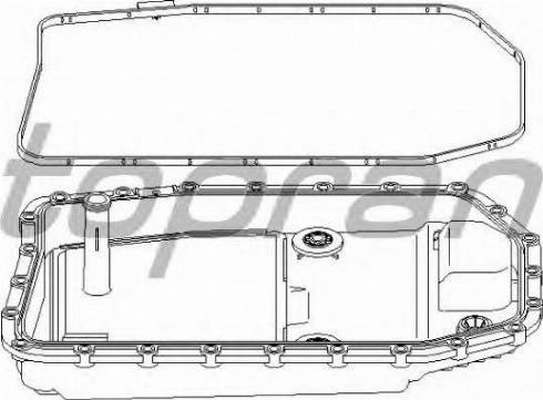 Topran 500 992 786 - Korito za ulje, automatski mjenjač www.molydon.hr