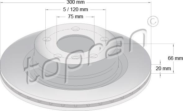 Topran 501 902 - Kočioni disk www.molydon.hr