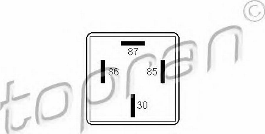 Topran 102 409 015 - Relej, svjetlo za ablendovanje www.molydon.hr