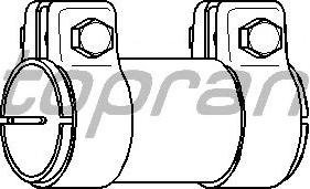 Topran 102 754 685 - Cijevne spojnice, Ispušni sistem www.molydon.hr