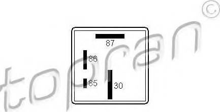 Topran 107 258 015 - Relej, sistem za paljenje sa Grijačima www.molydon.hr