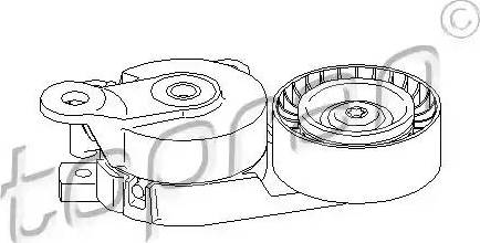 Topran 110 380 - Natezač remena, klinasti rebrasti remen  www.molydon.hr