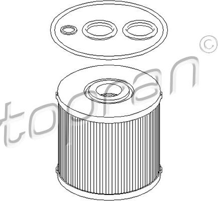 Topran 113 229 - Filter za ulje www.molydon.hr