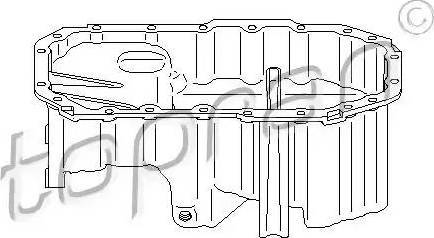 Topran 112 091 - Korito za ulje (karter) www.molydon.hr
