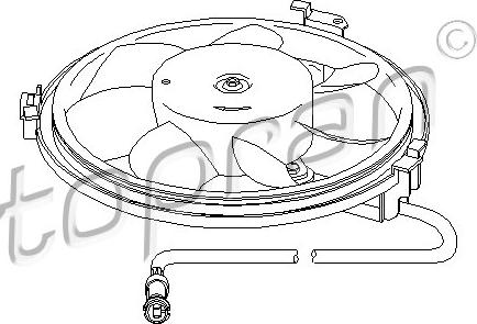 Topran 112 105 - Ventilator, hladjenje motora www.molydon.hr