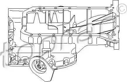 Topran 112 340 - Korito za ulje (karter) www.molydon.hr