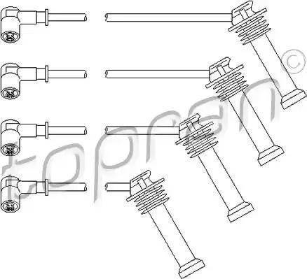 Topran 302 041 - Set kablova za paljenje www.molydon.hr