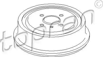 Topran 200 929 - Bubanj kočnica www.molydon.hr