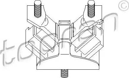 Topran 700 152 - Nosač motora www.molydon.hr