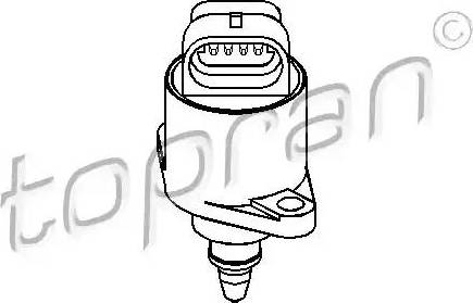 Topran 721 464 - Motorić ler gasa | Ventil za reguliranje praznog hoda www.molydon.hr